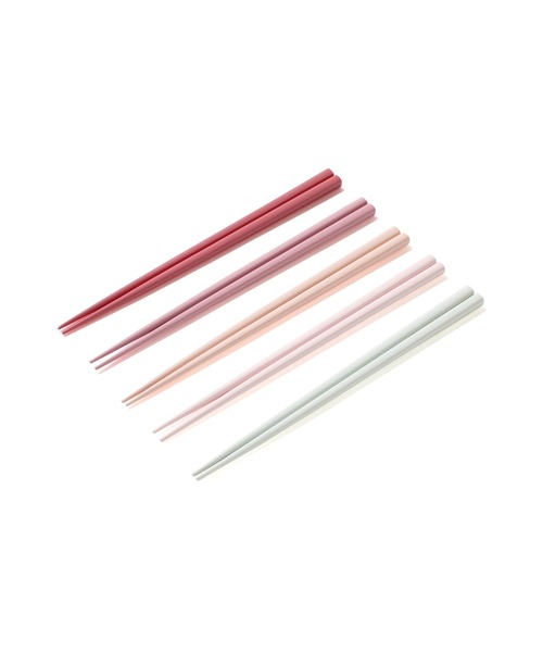 Francfranc(フランフラン)の「CHOPSTICKS 5色セット SWEET(カトラリー・レディース・マルチ・FREE)」の2枚目の写真