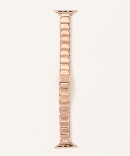 zandy(ズィーアンドワイ)の「zandy ズィー・アンド・ワイ/ Apple Watch【ラインステンレスバンド】アップルウォッチバンド ステンレスベルト /// chain3(デジタル腕時計・レディース・ブラック/ピンクゴールド/ホワイト×シルバー/シルバー・S/M)」の19枚目の写真