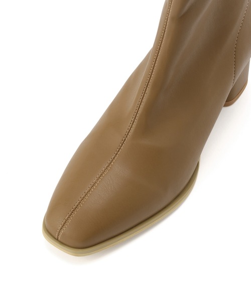 ROPE' PICNIC（ロペピクニック）の「【CM着用商品】ソフトストレッチブーツ（ブーツ・レディース・キナリ/ブラック/ブラウン・22.5cm/23.0cm/23.5cm/24.0cm/24.5cm/25.0cm）」の6枚目の写真