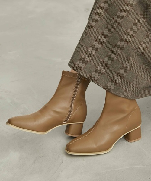 ROPE' PICNIC（ロペピクニック）の「【CM着用商品】ソフトストレッチブーツ（ブーツ・レディース・キナリ/ブラック/ブラウン・22.5cm/23.0cm/23.5cm/24.0cm/24.5cm/25.0cm）」の11枚目の写真