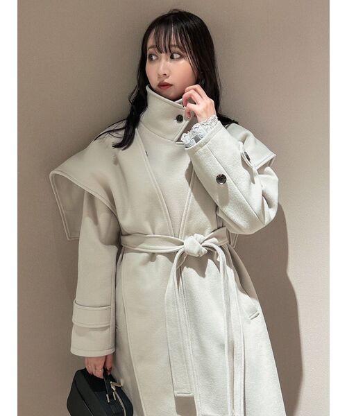 セール】ケープオーバーシルエットコート（その他アウター）｜dazzlin
