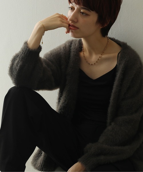 ORLEAN（オルレアン）の「金属アレルギー対応 個性派デザインチェーンネックレス サージカルステンレス（ネックレス・レディース・ゴールド/シルバー・フリー）」の7枚目の写真