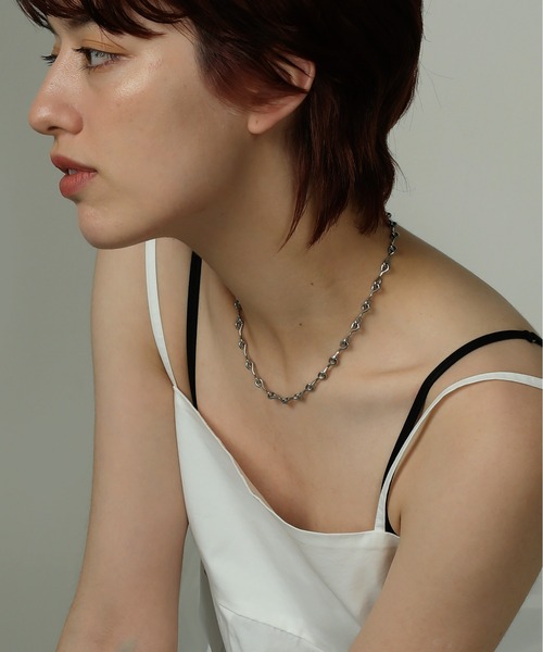 ORLEAN（オルレアン）の「金属アレルギー対応 個性派デザインチェーンネックレス サージカルステンレス（ネックレス・レディース・ゴールド/シルバー・フリー）」の10枚目の写真