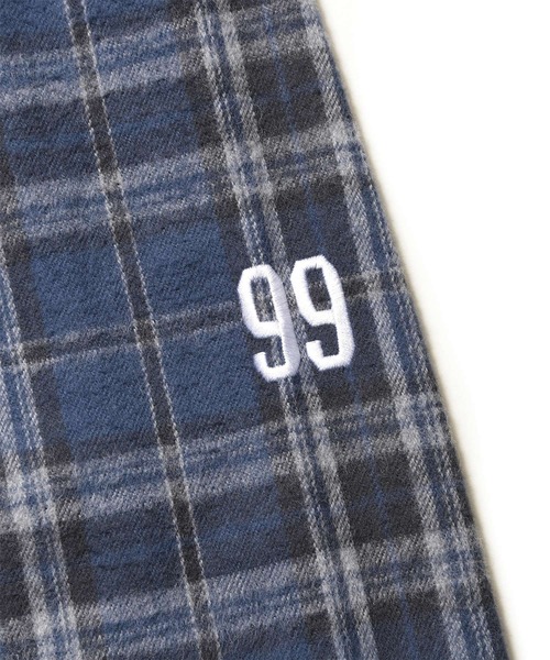 Back Channel（バックチャンネル）の「NEL CHECK SHIRT（シャツ/ブラウス・メンズ・ブラウン/ネイビー・MEDIUM/LARGE/X-LARGE）」の7枚目の写真