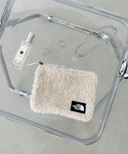 THE NORTH FACE（ザノースフェイス）の「国内未発売 THE NORTH FACE(ザ・ノースフェイス)/ふわふわボアポーチ スクエアポーチ 小物入れ/FLEECE POUCH_SQUARE（ポーチ・レディース・クリーム・FREE）」の8枚目の写真