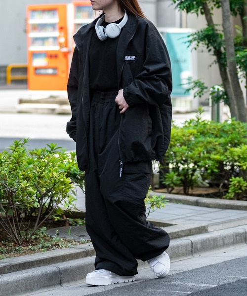 Red Cap Girl（レッドキャプガール）の「【a-r】〔Red Cap Girl/レッドキャップガール〕ナイロン ワンポイント オーバーカーゴパンツ（カーゴパンツ・メンズ・ブラック/ベージュ/カーキ/ブラック系1/ベージュ系1・MEDIUM/LARGE/X-LARGE）」の9枚目の写真