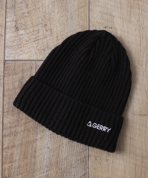 GERRY（ジェリー）の「【GERRY/ジェリー】ロゴ刺繍 撥水ワッチ（ニットキャップ/ビーニー・メンズ・ブラック/ライトグレー/チャコールグレー・FREE）」の3枚目の写真