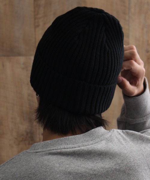 GERRY（ジェリー）の「【GERRY/ジェリー】ロゴ刺繍 撥水ワッチ（ニットキャップ/ビーニー・メンズ・ブラック/ライトグレー/チャコールグレー・FREE）」の11枚目の写真