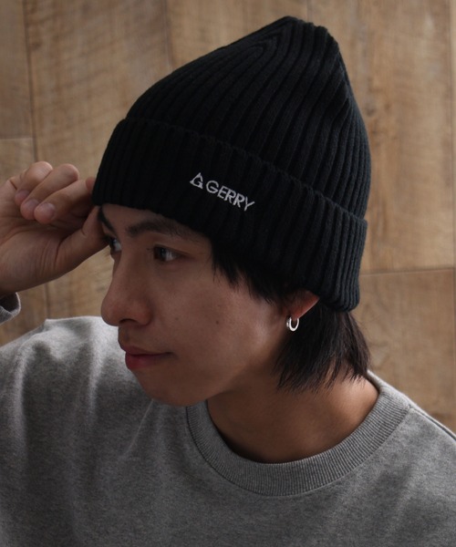 GERRY（ジェリー）の「【GERRY/ジェリー】ロゴ刺繍 撥水ワッチ（ニットキャップ/ビーニー・メンズ・ブラック/ライトグレー/チャコールグレー・FREE）」の10枚目の写真