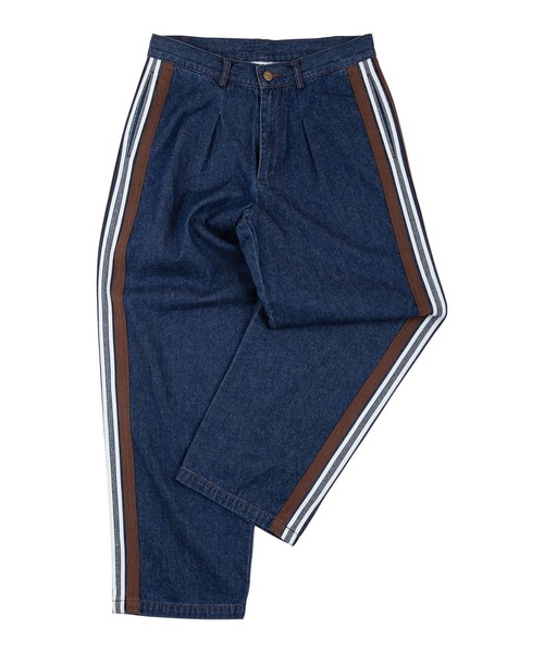 SUNS by #Re:room(サンズバイリルーム)の「サイドラインヴィンテージワイドデニムパンツ(デニムパンツ・メンズ・ライトブルー/インディゴブルー・SMALL/MEDIUM/LARGE)」の21枚目の写真