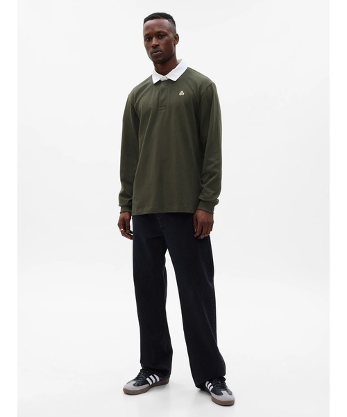 LA BLACK オーバーサイズTシャツ MとLサイズ 2着即購入⭕️ 長袖 オーバーサイズド ワッフル Tシャツ BLACK LABEL FW24