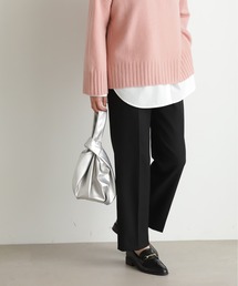 N.（N. Natural Beauty Basic） | 【S Size Line】◆カルゼストレートパンツ(スラックス)