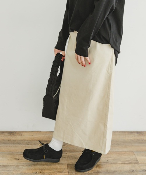 ITEMS URBANRESEARCH(アイテムズ アーバンリサーチ)の「コーデュロイタイトスカート(スカート・レディース・チャコールグレー/ブルー系その他/イエロー/ホワイト系その他・FREE)」の5枚目の写真