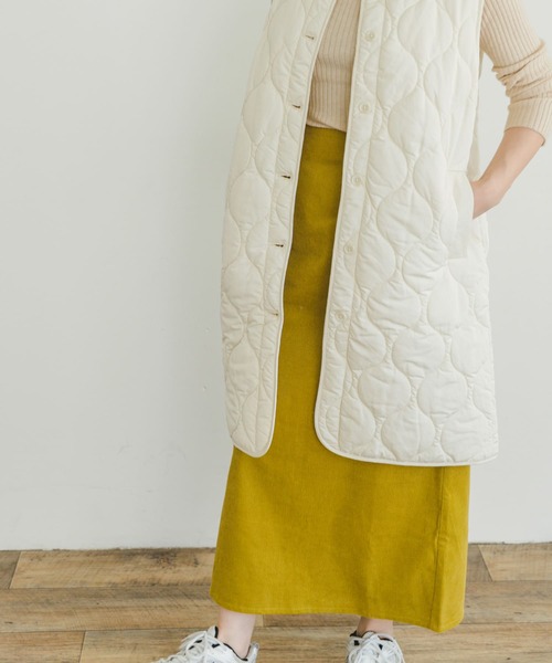 ITEMS URBANRESEARCH(アイテムズ アーバンリサーチ)の「コーデュロイタイトスカート(スカート・レディース・チャコールグレー/ブルー系その他/イエロー/ホワイト系その他・FREE)」の17枚目の写真
