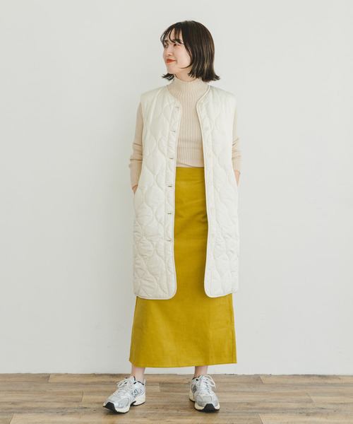 ITEMS URBANRESEARCH(アイテムズ アーバンリサーチ)の「コーデュロイタイトスカート(スカート・レディース・チャコールグレー/ブルー系その他/イエロー/ホワイト系その他・FREE)」の18枚目の写真