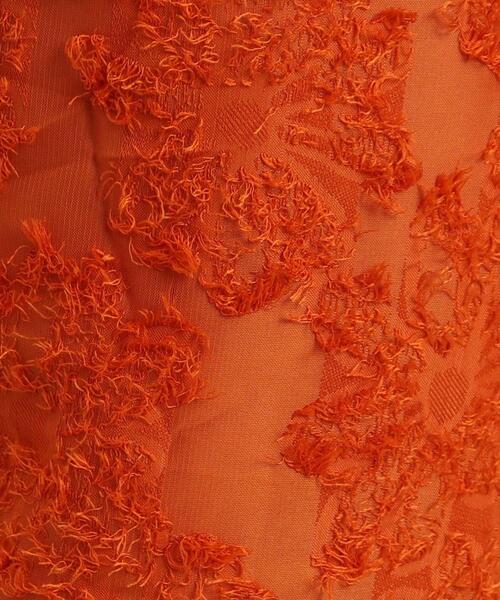 OPAQUE.CLIP(オペークドットクリップ)の「◆フラワージャカードイージーパンツ【洗濯機洗い可】(その他パンツ・レディース・オレンジ/ブラック・42/40/36/38)」の9枚目の写真