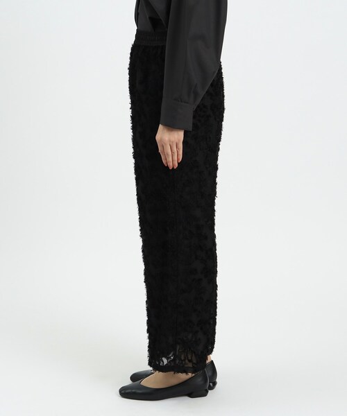 OPAQUE.CLIP(オペークドットクリップ)の「◆フラワージャカードイージーパンツ【洗濯機洗い可】(その他パンツ・レディース・オレンジ/ブラック・42/40/36/38)」の15枚目の写真