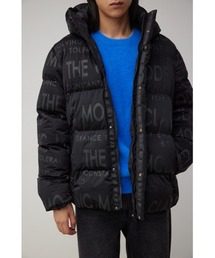 AZUL by moussy | B-HEATティンバーウルフプリント中綿ブルゾン(ブルゾン)