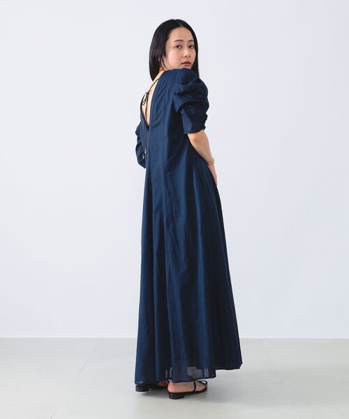 23ss ヌキテパ ▲ デミルクスビームス ドビープレーンVネックワンピース Amazon.co.jp: [デミルクスビームス] ワンピース ne Quittez pas