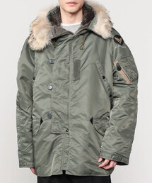 BUZZ RICKSON バズリクソン　N-3B コート　黒 Lot No. BR14968 / WILLIAM GIBSON COLLECTION Type BLACK N-3B
