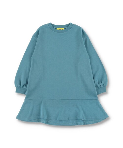DRC branshes(ディーアールシーブランシェス)の「【DRC】ふんわり袖フレアワンピース(ワンピース・キッズ・ブラウン/ブルー/ブラック/グレー・100/120/150/110/140/130)」の12枚目の写真
