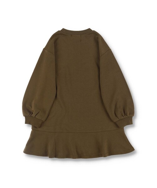 DRC branshes(ディーアールシーブランシェス)の「【DRC】ふんわり袖フレアワンピース(ワンピース・キッズ・ブラウン/ブルー/ブラック/グレー・100/120/150/110/140/130)」の19枚目の写真