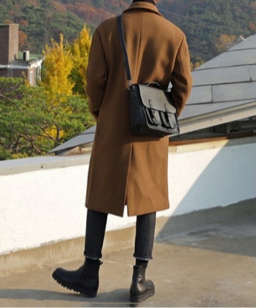 セール】【SETUP7】ベーシックチェスターコート KNF037