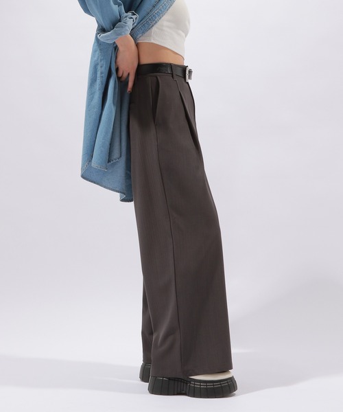 PAGEBOY(ページボーイ)の「スタンダードスラックス(スラックス・レディース・グレー/ホワイト系その他/チャコールグレー/ブラック/ブラック系その他・SMALL/MEDIUM)」の8枚目の写真