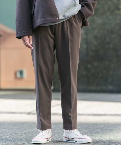 URBAN RESEARCH DOORS(アーバンリサーチドアーズ)の「ウールライクテーパードトラウザー(その他パンツ・メンズ・チャコールグレー/ブラック/モカ/ネイビー・SMALL/LARGE/MEDIUM)」の8枚目の写真