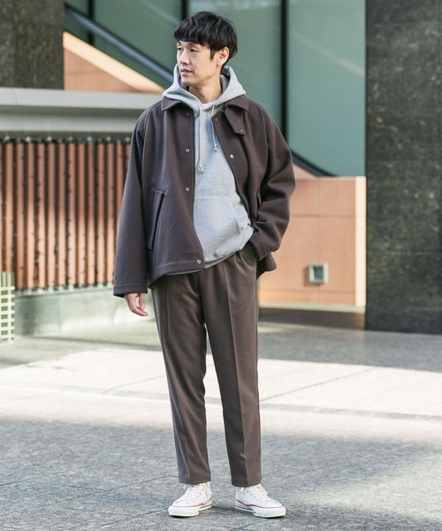 URBAN RESEARCH DOORS(アーバンリサーチドアーズ)の「ウールライクテーパードトラウザー(その他パンツ・メンズ・チャコールグレー/ブラック/モカ/ネイビー・SMALL/LARGE/MEDIUM)」の11枚目の写真