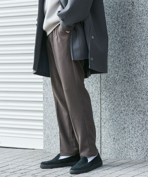 URBAN RESEARCH DOORS(アーバンリサーチドアーズ)の「ウールライクテーパードトラウザー(その他パンツ・メンズ・チャコールグレー/ブラック/モカ/ネイビー・SMALL/LARGE/MEDIUM)」の16枚目の写真