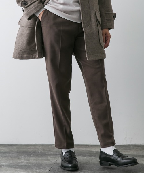 URBAN RESEARCH DOORS(アーバンリサーチドアーズ)の「ウールライクテーパードトラウザー(その他パンツ・メンズ・チャコールグレー/ブラック/モカ/ネイビー・SMALL/LARGE/MEDIUM)」の21枚目の写真