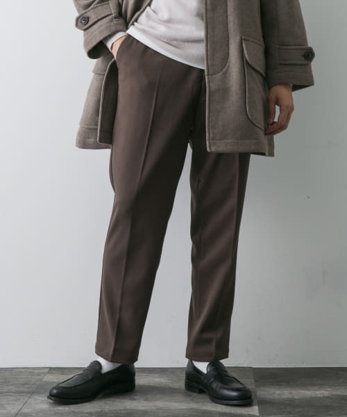 URBAN RESEARCH DOORS(アーバンリサーチドアーズ)の「ウールライクテーパードトラウザー(その他パンツ・メンズ・チャコールグレー/ブラック/モカ/ネイビー・SMALL/LARGE/MEDIUM)」の5枚目の写真