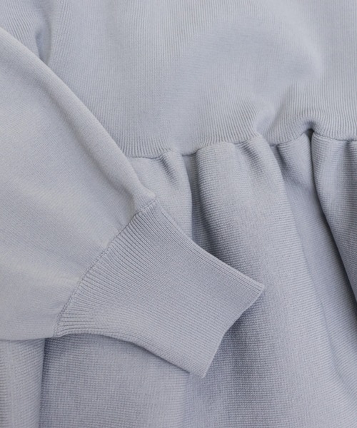 CLETTE（クレット）の「ペプラムニット（ニット/セーター・レディース・ピンク/ブラック/ブルー・LL/3L/4L）」の20枚目の写真