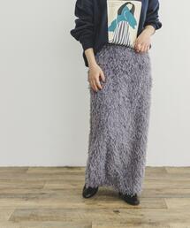 フリンジタイトスカート