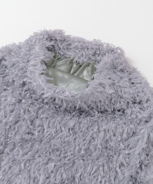 ITEMS URBANRESEARCH（アイテムズ アーバンリサーチ）の「フリンジタイトスカート（スカート・レディース・グレー/ブラック・FREE）」の8枚目の写真