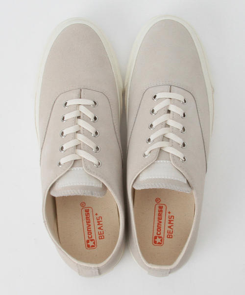 CONVERSE(コンバース)の「CONVERSE×BEAMS PLUS / 別注 SKID GRIP(スニーカー・メンズ・ホワイト/ネイビー・7inch/10.5inch/9inch/8.5inch/8inch/9.5inch/7.5inch/6.5inch)」の8枚目の写真