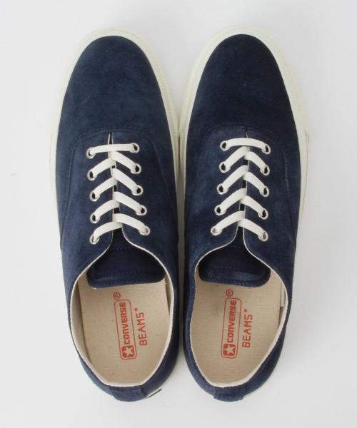 CONVERSE(コンバース)の「CONVERSE×BEAMS PLUS / 別注 SKID GRIP(スニーカー・メンズ・ホワイト/ネイビー・7inch/10.5inch/9inch/8.5inch/8inch/9.5inch/7.5inch/6.5inch)」の5枚目の写真
