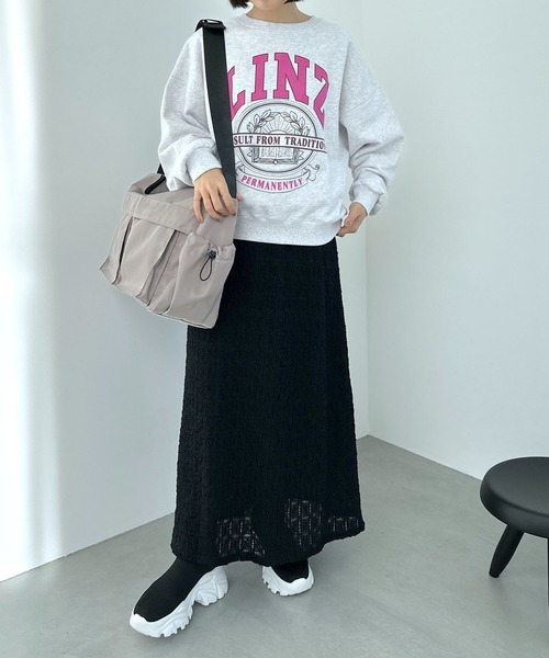 LEPSIM（レプシィム）の「レーススカート　994416（スカート・レディース・ブラック/キナリ・FREE）」の9枚目の写真