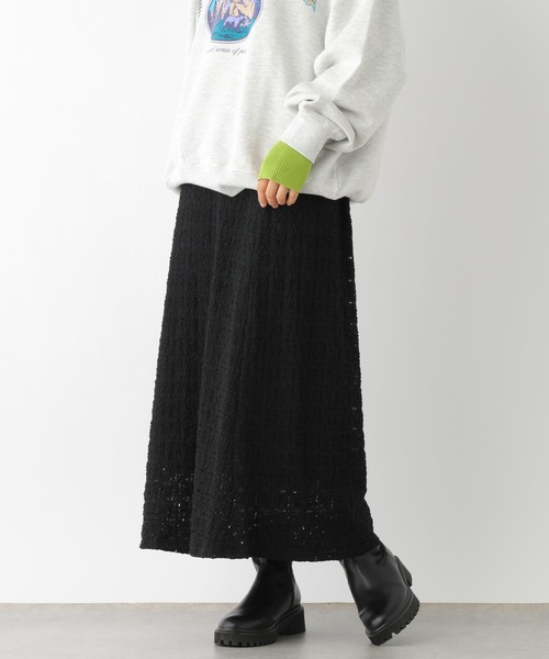 LEPSIM（レプシィム）の「レーススカート　994416（スカート・レディース・ブラック/キナリ・FREE）」の17枚目の写真