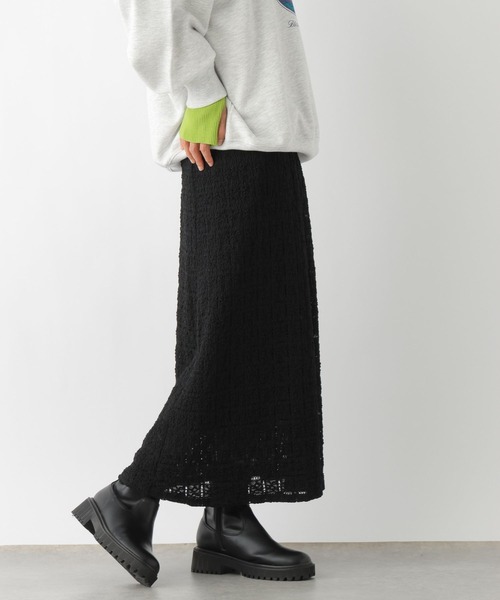 LEPSIM（レプシィム）の「レーススカート　994416（スカート・レディース・ブラック/キナリ・FREE）」の19枚目の写真