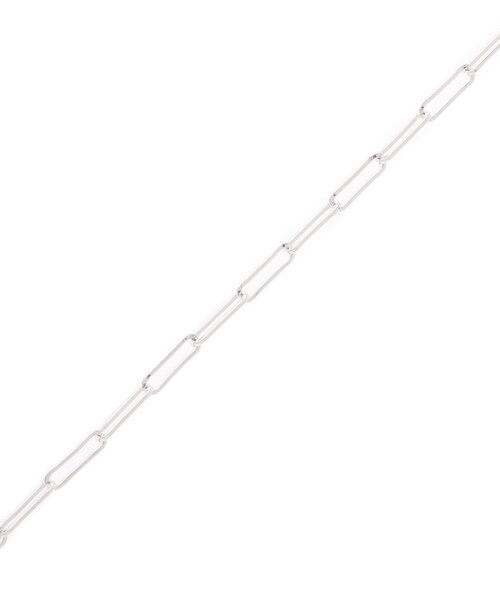 INDIVI（インディヴィ）の「◆【2WAY／Y字】ブロックカットチェーン（ネックレス・レディース・シルバー系4/ゴールド・00）」の5枚目の写真