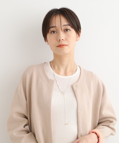 INDIVI（インディヴィ）の「◆【2WAY／Y字】ブロックカットチェーン（ネックレス・レディース・シルバー系4/ゴールド・00）」の11枚目の写真