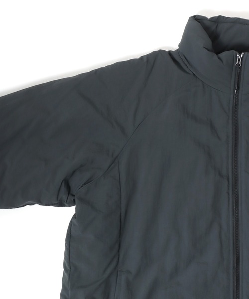 Salong hameu（サロン ハミュー）の「LEVEL7 JACKET フェイクダウン ミリタリージャケット メンズ レディース/中綿アウター/ミリタリーコート（ダウンジャケット/コート・メンズ・チャコールグレー/ブラック・LL/M/L）」の8枚目の写真