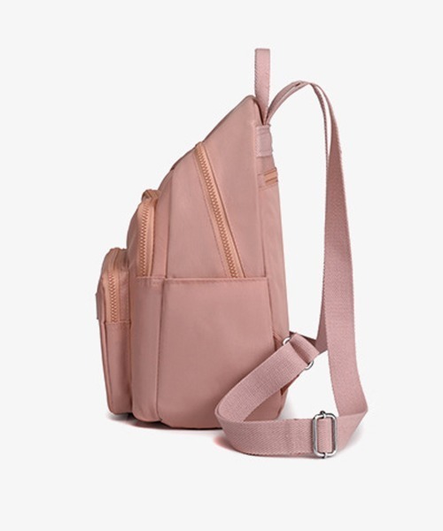 Miniministore（ミニミニストア）の「ミニリュックサック 多収納 レディース（バックパック/リュック・レディース・ブラック/ピンク/ミント/ベージュ/ワインレッド/ネイビー/パープル/ダークグレー/ダークグリーン・FREE）」の21枚目の写真
