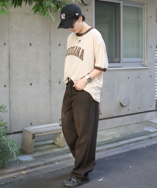 おしゃれスタ(オシャレスタ)の「ヴィンテージデニム オーバーダイバギーパンツ【IR】 オーバーサイズ メンズ レディース(デニムパンツ・メンズ・ブルー系3/ブルー系4/ブラック系1/ブラック系2・M/L/XL)」の15枚目の写真