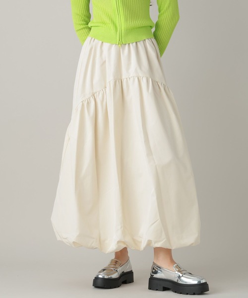 FOREVER 21(フォーエバー トゥエンティーワン)の「【2024SS】バルーンロングスカート(スカート・レディース・ブラック/オフホワイト/グレー・FREE)」の5枚目の写真