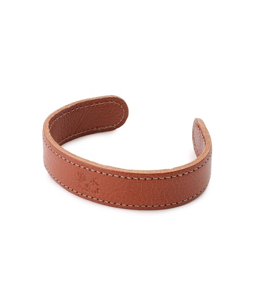 IL BISONTE(イルビゾンテ)の「IL BISONTE / ORIGINAL LEATHER / バングル(バングル/リストバンド・レディース・レンガ/ダークブラウン/レッド/グリーン/ブラック/ホワイト/ネイビー/オレンジ/グレー/ナチュラル/ライトブラウン/オリーブ・2/1)」の11枚目の写真