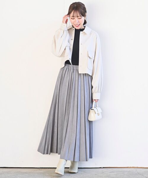 rps（アールピーエス）の「ＢＡＣＫレースアップショートジャケット（デニムジャケット・レディース・ブルー/ミント/アイボリー・フリー）」の4枚目の写真