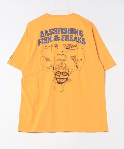 KRIFF MAYER（クリフメイヤー）の「ウェットプロテクト半袖ポケT(釣り)（Tシャツ/カットソー・メンズ・オフホワイト/チャコール/ライトグリーン/オレンジ/ベージュ・LARGE/MEDIUM/X-LARGE）」の7枚目の写真